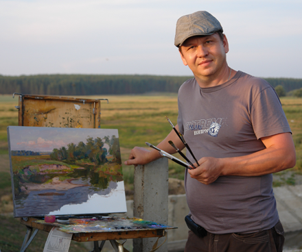 Художник за работой