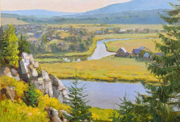 Утро на Урале 