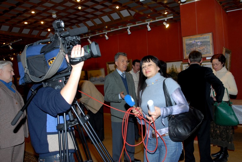 В выставочном зале «Тушино» была выставлена экспозиция картин «Пейзажи Поволжья»