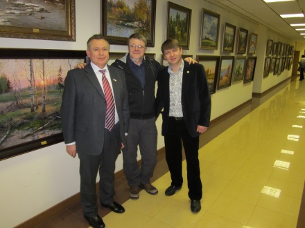 Выставка «С Россией мыслью и душой» в Совете Федерации | Хужожник Лукиянов Викентий